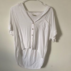 Loose White Button Down